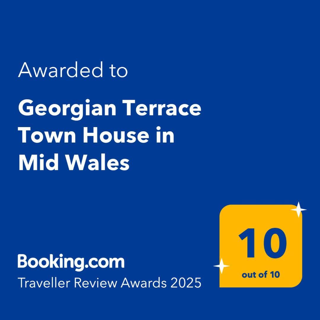 Georgian Terrace Town House In Mid Wales Villa Newtown  Dış mekan fotoğraf